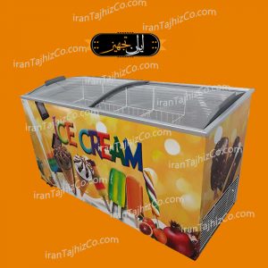 فریزر درب شیشه ای محدب ۵۰۰ لیتری